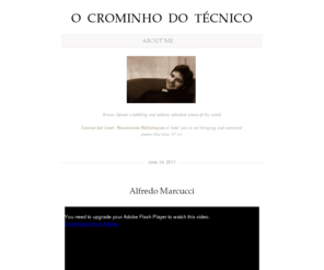 brunoafonso.com: O Crominho do Técnico
Bruno Afonso's babbling and seldom refreshed views of the world