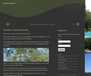 campagnelagloire.com: French Gites available all year round
