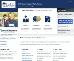 ismmarketplace.com: Private Student Loans and College Loans - Overture Student Loan Marketplace
Compare multiple private student loans. Find the right college loan. Shop for a lender online.