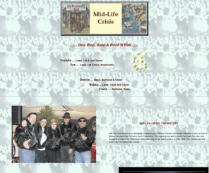 midlifecrisisgroup.com: Mid-Life Crisis
Mid-Life Crisis Philadelphia area Doo Wop, Soul and Acappella Group