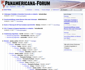 panamericanaforum.org: Panamericana-Forum
Informationsaustausch für Reisende zwischen Alaska und Feuerland