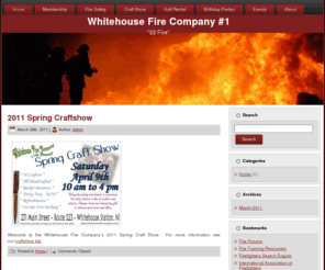 wfc22.org: Whitehouse Fire Company #1
