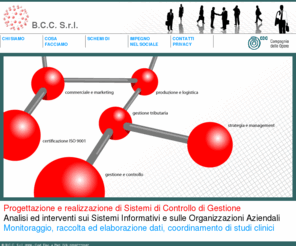 bcc-srl.com: controllo di gestione, consulenza aziendale, report, business plan, gestione crisi aziendale, contabilità analitica, contabilità direzionale, controllo aziendale, formazione manager, passaggio generazionale
Bedeschi Comandatore Consulting: consulenti di direzione nelle aree:pianificazione, controllo di gestione, contabilità analitica, contabilità industriale