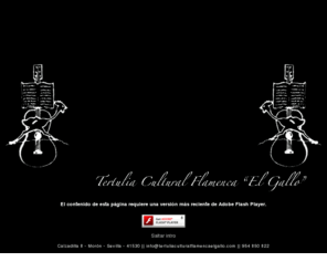tertuliaculturalflamencaelgallo.com: :: Tertulia Cultural Flamenca El Gallo | Morón | Sevilla ::
Tertulia Cultural Flamenca el Gallo de Morón de la Frontera, Sevilla