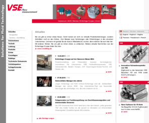 verbrauchsmessungen.com: VSE Volumentechnik GmbH, Volumensensoren, Volumenzähler
Neuigkeiten, Termine und Stellenauschreibungen der VSE Volumentechnik GmbH aus Neuenrade im Sauerland