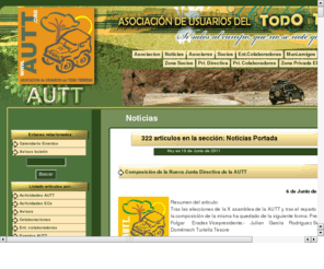 autt.org.es: AUTT - Asociacion de Usuarios del Todo Terreno - 4X4 -  - España
Paginas de la Asociacion de Usuarios del Todo Terreno AUTT - Asociacion de Usuarios del Todo Terreno - 4X4 -  