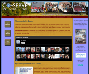 co-serve.org: Co-Serve International
Co-Serve International builds community and shares about servant leadership at places of learning around the world.