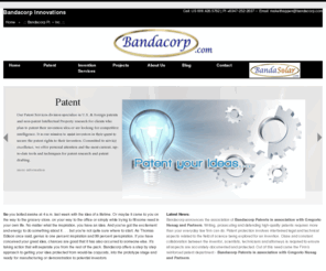 bandacorp.net: .:: Bandacorp PI. – Inc. ::.
Our wide range of projects include Patent,Mechanical, Electronic, Marine and Robotics