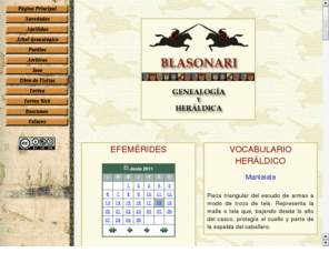 blasonari.com: Blasonari. Genealogía y Heráldica.
Genealogía y Heráldica de la familia Ferrando Cañizares y su entorno.