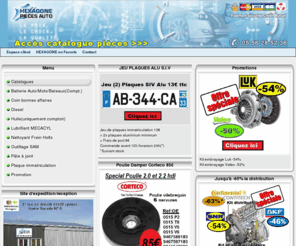 hexagone-pieces-auto.com: HEXAGONE PIECES AUTO
EMBRAYAGE