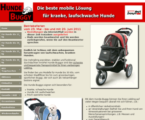 hunde-buggy.info: Hunde-Buggy
Hunde-Buggy die beste, mobile Lösung für kranke, laufschwache Hunde. InnoPet Vertretung Schweiz. Die stabilen, funktional durchdachten Hunde-Buggys in bestechender Qualität, mit grosser Auswahl, welche alle Bedürfnisse abdecken.