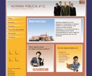 notaria12slrc.com: Notaria No. 12
Notaria No. 12
