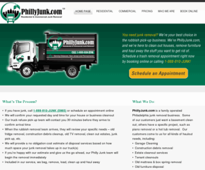 phillyjunk.com: Junk Haulers, Junk Removal, Junk Pickup for Residential and Commercial - PhillyJunk.com 888-810-JUNK (5865)
Junk Removal and Hauling in 3 States: Philadelphia, Delaware & New Jersey