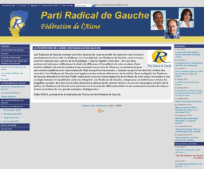 prg-aisne.org: [Parti Radical de Gauche 02 - Site de la fédération du Parti Radical de Gauche de l'Aisne]
Bienvenue sur le site de la Fédération de l'Aisne du Parti Radical de Gauche