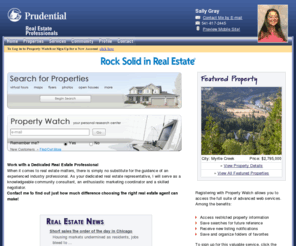 soldbygray.com: Prudential Real Estate Professionals - Sally Gray
Let Sally help you with the purchase or sale of your next property.