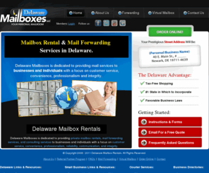 delawaremailboxrentals.com: Home Page | Delaware Mailbox - Mailbox Rental & Mail Forwarding
Delaware Mailbox Rental and Mail Forwarding Service