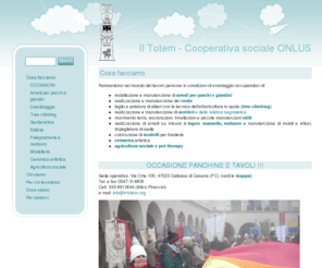 il-totem.org: Cosa facciamo  |   Il Totem - Cooperativa sociale ONLUS
