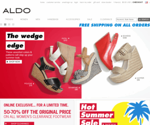 aldo.biz: Shop ALDO Shoes, Boots, Sandals, Handbags & Accessories
Latest collection of shoes, boots, sandals, handbags and accessories. Find a wide variety of styles & sizes for men & women at ALDOshoes.com.