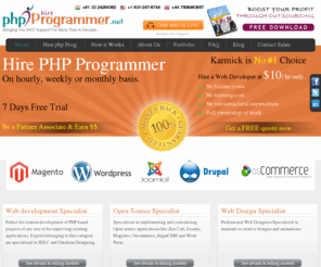 hire-php-programmer.net: Hire PHP Programmer, Hire PHP Developer, Web Developer, PHP Developer
Hire a well experienced PHP Programmers, PHP Developers for your next website project at $10/hr only. Hire a php programmer, Web Developers on hourly, weekly or monthly basis.
