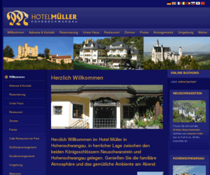 ludwigcastle.info: Willkommen im Allgäu Hotel Müller Neuschwanstein Bayern
Willkommen im Hotel Müller in Hohenschwangau, in herrlicher Lage zwischen den beiden Königsschlössern Neuschwanstein Hotel und Hohenschwangau gelegen.