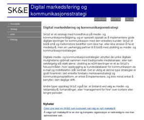 ske.no: Digital markedsføring og kommunikasjonsstrategi
