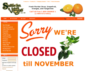 sullivanvictorygroves.net: Sullivan Victory Groves
Since 1900,  Florida's Finest Indian River Citrus has come from Sullivan Victory Groves.  Order today and have Florida's Finest delivered to your door.