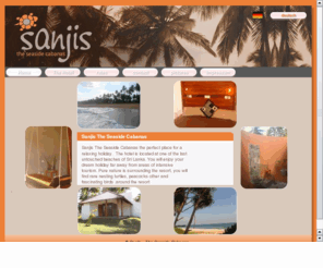 theseasidecabanas.com: Sanjis -  The Seaside Cabanas
Sanjis - The Seaside Cabanas am langen Sandstrand von Rekawa, Sri Lanka