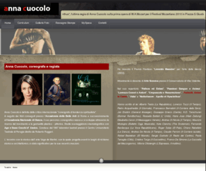 annacuocolo.net: Anna Cuoocolo, coreografa e regista
Anna Cuoocolo, coreografa e regista