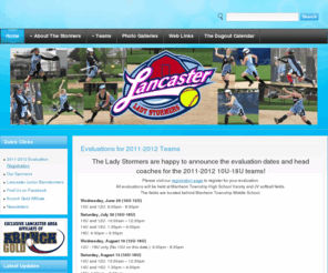 ladystormers.com: Lady Stormers
Lady Stormers - Lancaster County tournament softball