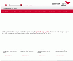 napier.ac.uk: 
	Edinburgh Napier University home
 
