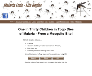 nomalaria.net: Malaria Ends - Home Page
Malaria Ends - Life Begins