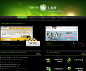 weblab.sk: WebLab - tvorba web stránok (webdesign), outsourcing, webhosting, registrácia domén
WebLab - profesionálna tvorba web stránok, internetové aplikácie, outsourcing, webhosting, registrácia domén