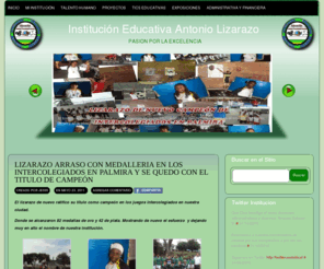 antoniolizarazo.edu.co: Institución Educativa  Antonio Lizarazo
PASION POR LA EXCELENCIA