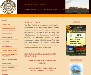 ashiwi.org: www.ashiwi.org - Official website of the Pueblo of Zuni.
Official website of the Pueblo of Zuni. Information on the Zuni People.