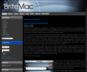 britemac.com: BriteMac - Brite Applications for your iPhone - Home
BriteMac - Brite Applications for your Macintosh