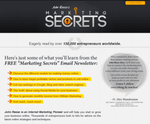 marketingsecrets.com: 
