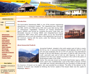 ruralworks.org: Welcome to Rural Works Department, Arunachal Pradesh
