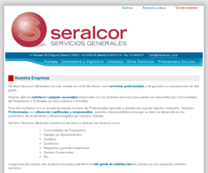 seralcor.com: Servicios Integrales para Comunidades y Empresas.
Sitio especializado en Servicios Integrales para Comunidades y Empresas.