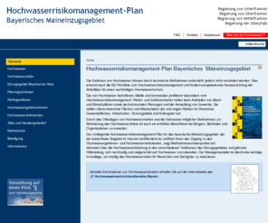 hap-main.de: Hochwasserrisikomanagement-Plan Bayerisches  Maineinzugsgebiet
HoPla-Main - Hochwasserrisikomanagementplan Bayerisches Maineinzugsgebiet