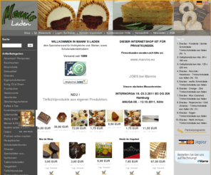 pralinen-laden.com: Mannis-Laden
Mannis Laden - der Versandhandel für kochende Surfer und surfende Köche