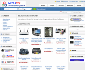 mitratek.com: Mitra Teknologi Sejati
Computer And Network Solution