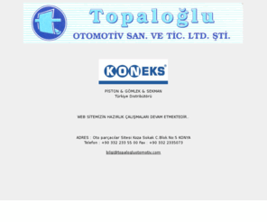 topalogluotomotiv.com: TOPALOGLU OTOMOTİV SAN.VE TİC.LTD.ŞTİ.
