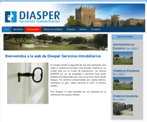 diasper.com: Diasper Servicios Inmobiliarios
Diasper Servicios Inmobiliarios