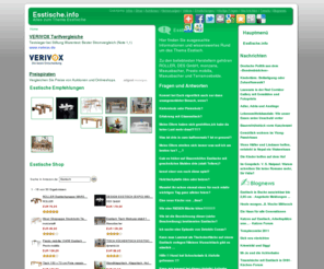 esstische.info: Esstische.info | Alles zum Thema Esstische
Auf Esstische.info finden Sie umfangreiche Informationen zum Thema Esstische passend zu den folgenden Kategorien: Onlineshop, Haushaltswaren, Küche, Möbel,Wohnen