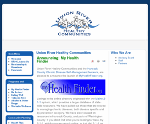 healthycom.org: Union River Healthy Communities
