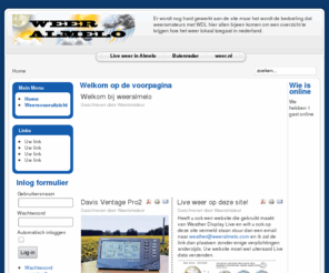 weeralmelo.com: Welkom op de voorpagina
Joomla! - Het dynamische portaal- en Content Management Systeem