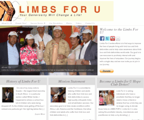 limbsforu.org: Limbs For U
Your Generosity Will Save A Life!