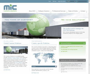 mic-cust.net:  MIC Cust Corporate Website  - MIC customs solution
MIC customs solutions