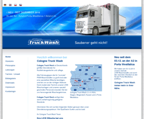 colognetruckwash.de: Herzlich willkommen bei- Cologne Truck Wash
