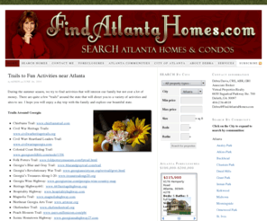 findatlantahomes.com: Find Atlanta Homes
Atlanta homes for sale. Atlanta real estate, Atlanta luxury homes, properties, Buckhead, Decatur, Tucker, Stone Mountain, Lithonia, Conyers, Covington, Snellville, Loganville, Grayson, Monroe, Lawrenceville, Dacula, Fulton, Dekalb, Gwinnett, Rockdale, Newton, Walton counties